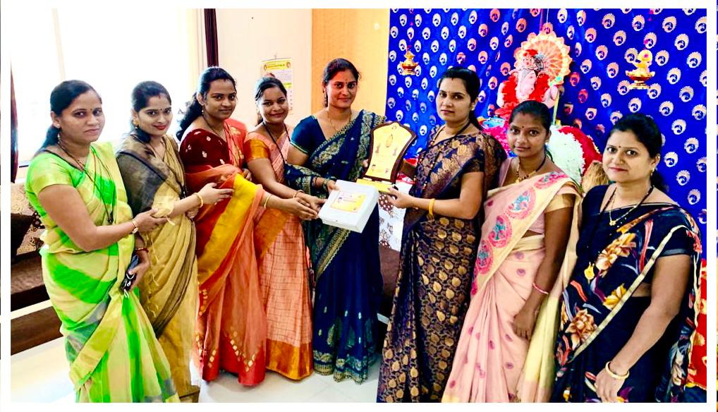 गौरी गणपती सजावट स्पर्धा बक्षीस वितरण