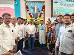 डॉ. आंबेडकर यांची जयंती उत्साहात साजरी